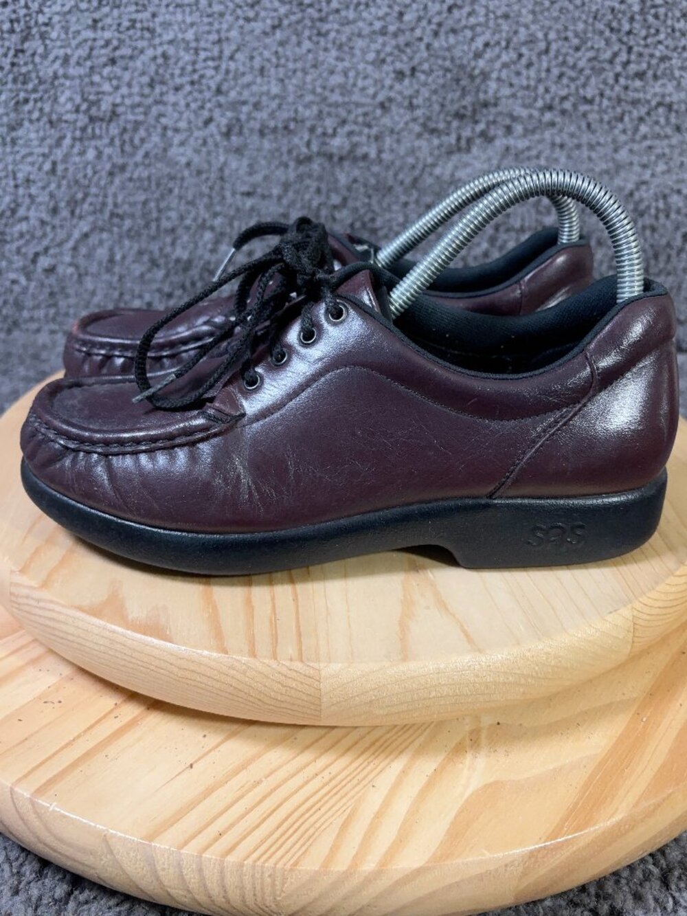 SAS Shoes Take Time Oxford Womens Size 7.5 Leather Tripad Comfort Orthopedic USA - Picture 1 of 8